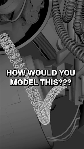 Ricardo Rioja on Instagram: "How would you model this cable??? Didn’t get it from the reel? No worries, here’s a step-by-step breakdown! 1. ⚙️ First, make sure the Curve Warp tool is activated Go to Windows > Settings/Preferences > Plug-in Manager, search for curveWarp.mll, and check both boxes ✅ 2. ✏️ Create your curve (draw it or convert geometry edges into a curve) 3. 🌀 Create the object you want to wrap along the curve — a helix works great 4. ✅ Select the curve first, then the object, and 