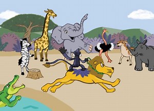 The Clever Monkey Story - Bedtimeshortstories