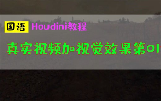 【国语】真实视频加视觉效果