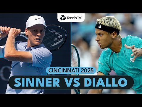 Jannik Sinner vs Gabriel Diallo Highlights | Cincinnati 2025 Highlights