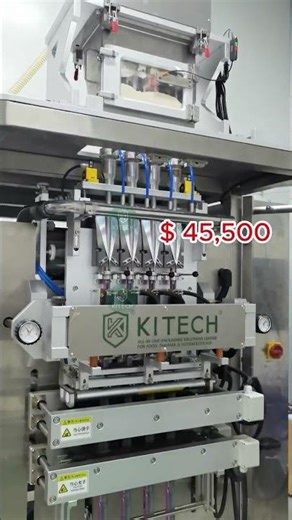 4-Lane Multi-lane Powder Stick Pack Packaging Machine #packagingmachine
