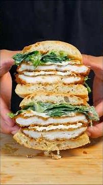 Chicken Caeser Sandwich Recipe 🥪