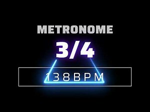 3/4 METRONOME 138 BPM △