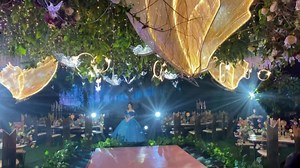 Our Enchanted Forest-Themed Debut for our Sweet and Sassy debutant, Gretchelle 🧚🦋💫 Experience an extravagant and ethereal 18 years of awesomeness with us 💙 Event Planner and Stylist: KDA Weddings and Event Services by yours truly: Lowella Almendrala Lights and effects l JEason Alivio Photo l The First day by Micmags Video l The Digital Eye MUA l Jay Garcia Hair l Maricel Salise Emcee l Nicole Abas DJ Rj Mark Almendrala Giant Cake l Mae Lee Gown l Juniel DORING MOBILE BAR l Partyeverywhere Pi