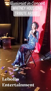 Illusionist in Concert lead with LOVE and we're giving good love to all of our loyal supporters around the world... this one's for you! ❤️ Thank you ALL so much for the love!! We appreciate each of you! 🥰 #WhitneyHouston Available for all occasions! #ConcertTour #LebolhsEntertainment #IllusionistinConcert #TributeArtist | Erica Mena