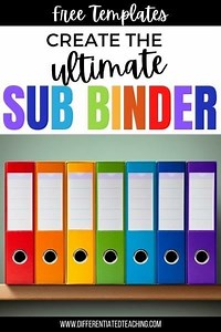 Substitute Prep 101: What to Include in Your Sub Binder