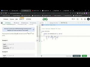 Find Nth root of M | Optimal Solution | ‪@GeeksforGeeksVideos‬