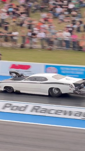 Gustavo Da Silva | Pro Mod Plymouth Duster!! Turn The Volume Up… This Duster Doesn’t Whisper 🏁🦾 • Car Owner: Mick Payne • #promod #plymouthduster... | Instagram