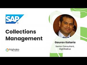 SAP FSCM Collections, Worklists & Processing A/R | SAP Collections Management | Highako Academy