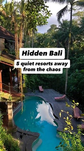 Hidden Bali Retreat 🌿 Secret Paradise in Bali #HiddenBali #BaliRetreat #BaliTravel