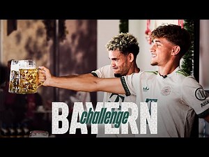 Epic battle: How long can Lucho keep up? 👀💪 | The great Paulaner Bayern Challenge 2025 🍺