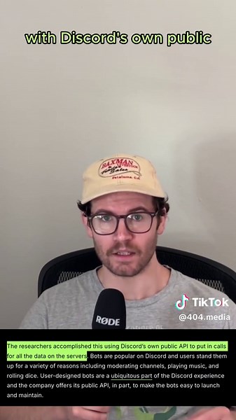 Massive database of Discord messages raises privacy concerns