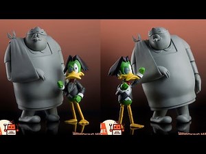New Happy Childhood Count Duckula Nanny Wrecking Maid action figure revealed