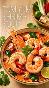 Tom Yum Shrimp Soup Recipe 🌶️ | Authentic Thai Tom Yum