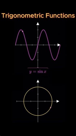 Visualizing the Unit Circle #math #function #learn #edit #school #shorts