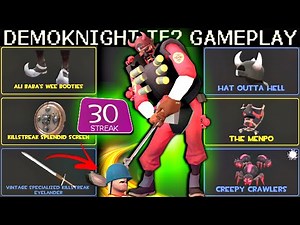 The MONSTROUS Demoknight🔸TF2 Gameplay 2025