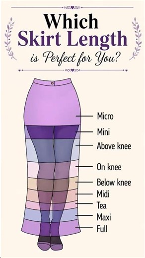 Find Your Perfect Skirt Length! 👗✨ (Ultimate Style Guide)#shorts #skirt Length#skirt style