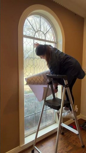 Easy weekend home DIY project Artscape window privacy film #diy