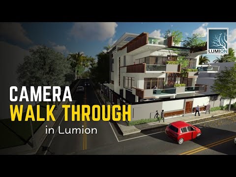 How to Create Camera Walkthrough In Lumion [CLASS 9] Tutorial for Beginners in Hindi