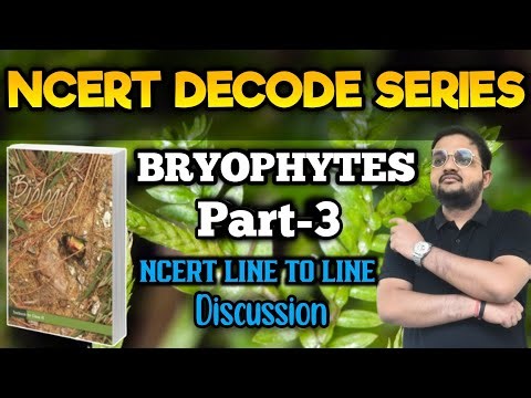 Bryophytes NCERT Class 11 | Biology NCERT Class 11 | Biology NCERT Line By Line Class 11 | NEET2026