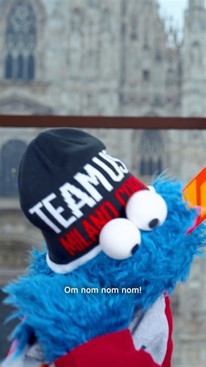 Ciao from Milano! We are so excited to be here at the #WinterOlympics! 🏅❄️ | Sesame Street