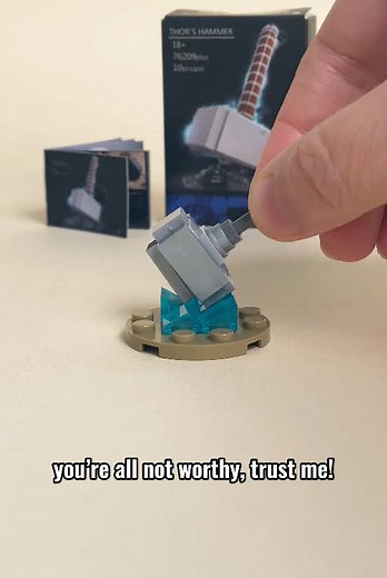 LEGO Thor's Hammer Building Kit