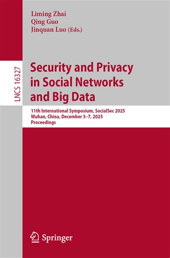 Wavelet Residue Contrastive Learning for Deep Steganalysis | Security and Privacy in Social Networks and Big Data
