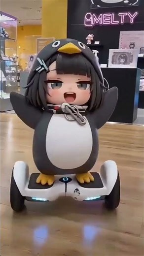 Daily Life of cute GUGUGAGA, The Penguin #Chibi #trending #reels #famous #anime #penguin #gugugaga