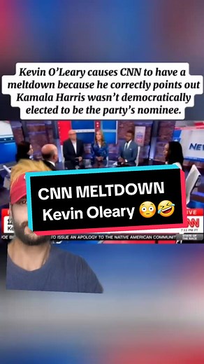 CNN MELTDOWN by kevin 🤣#kevinoleary #trump2024🇺🇸 #trump2024 #donaldtrump #trump #trumptrain CNN GETS DESTROYED 👇 @Awesome Trump Clips