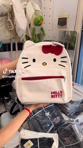 Hello kitty bagpack 🎀#jongtinh_eii #hellokitty
