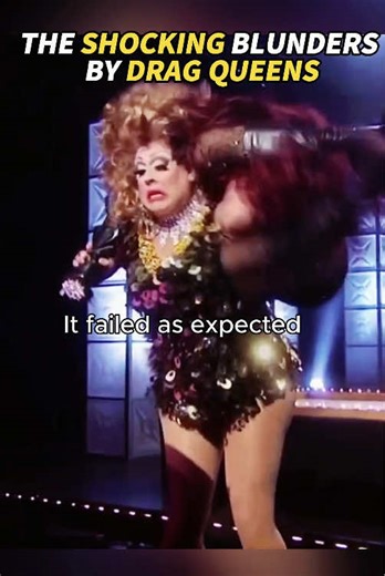 Top 7 The Most Shocking Blunders By Drag Queens! #celebrity #dragqueen #funny #blunder #rupaulsdragrace