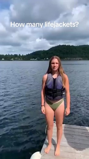 I am so doing this! #lake #lifejacket #lifehacks #boatlife #fungame #swimsuit #summer #fashion #fashiontiktok #bikini #swimming #fyp #foryou #t #f #experiment #adventure #girls #boys #howmany #dare #science #lifesaver #navy