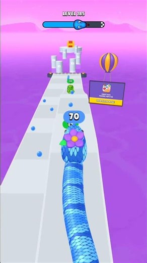 Pambhu varudhu Paambhu varudhu | Level-185 #shortsgame #snakegame #games