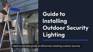 Outdoor Security Lighting Installation