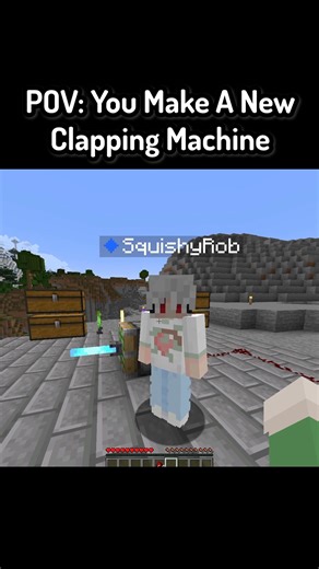 26K views · 475 reactions | POV: You Make A New Clapping Machine In Minecraft #minecraft #minecraftmemes #funnymoments | Saroneymc | Facebook