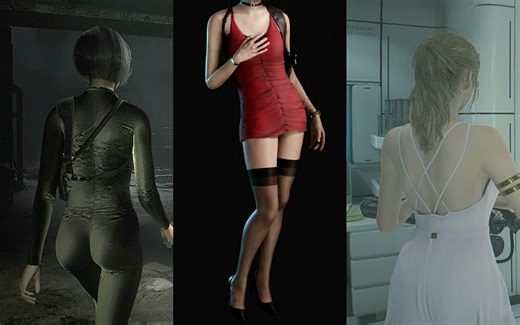 附下载《生化危机2重制版》全性感服装mod欣赏