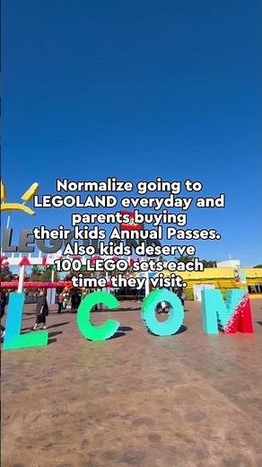 Wanting to go to #LEGOLAND again and again?