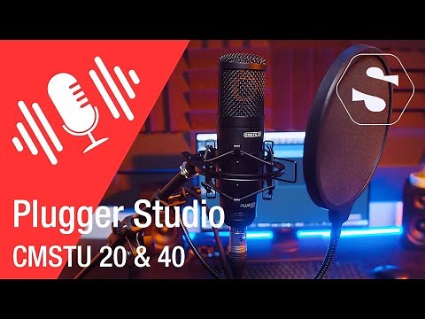 Plugger Studio - CMSTU 20-40 Micro XLR statique pour chants et instruments - SonoVente.com