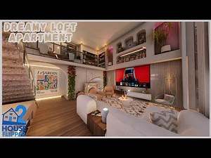 House Flipper 2 | Building a Dreamy Loft Apartment | Full Video & Tour