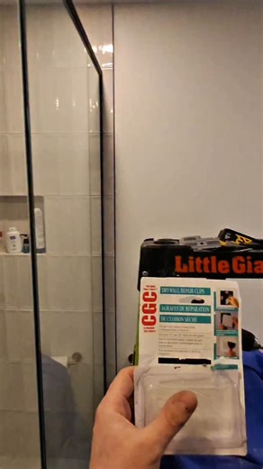 MTL Contractors👷Zack & Jesse on Instagram: "Have you tried these @cgc_inc drywall repair clips? I've looked at them for years and thought "pff another money grab gimmick" Decided to try em out on this small 12*12 patch and was extremely pleasantly surprised with them! Super easy to install, great when you have limited space to add backing. I will most certainly be using these again. I do suggest using a drywall gun or atleast one of those simple bits because the screws don't always catch right