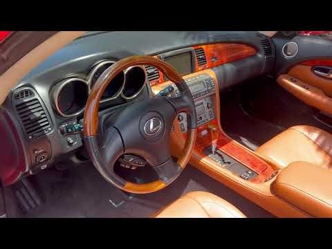 Lexus SC 430. interior