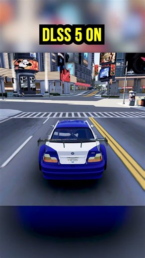 NFS Most Wanted: DLSS 5 OFF vs. ON