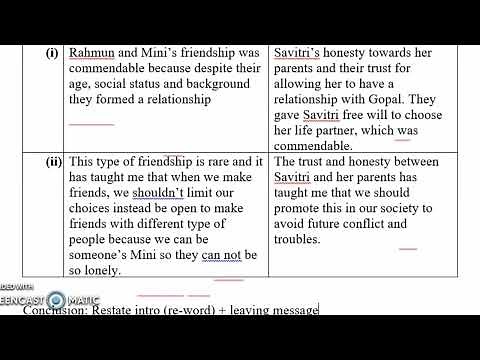 Fiji Year 12 English. Literature-Prose. Short Story Essay Sample. Brief discussion.