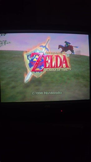 Zelda Ocarina Of Time intro on the Nintendo 64 #90s