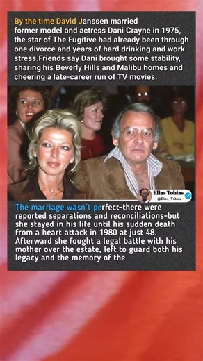 David Janssen’s Late-Life Love with Dani Crayne That Changed His Final Years