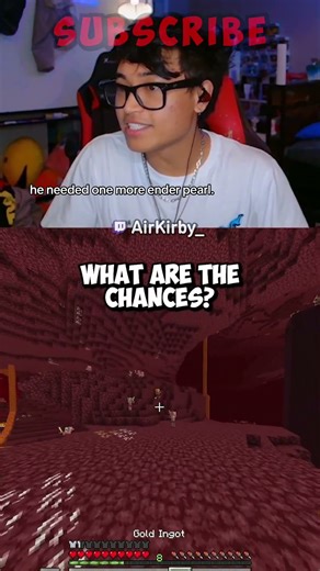 hold on now… #minecraft #speedrun #mcsr #gaming #minecrafter