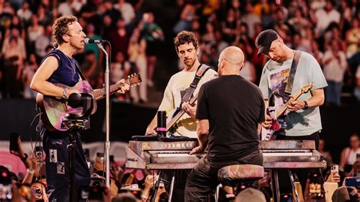 Watch Coldplay Revisit 'Speed Of Sound' Live After Nearly A Decade