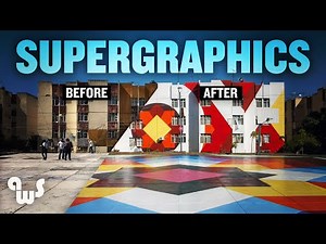 Painted Graphics Transform Bad Buildings…and Cities