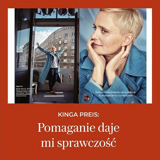 Anja Rubik on the cover of the new "Wysokie Obcasy Extra"