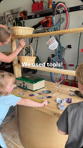 8.2K views · 265 reactions | The mud kitchen reveal!! #motherhood #mudkitchen #mommyblogger #momsofinstagram | Hannah Charles | Facebook